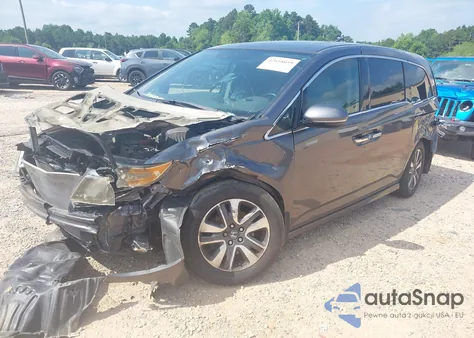 2015 Honda Odyssey Touring/Touring Elite from USA, damaged, VIN 5FNRL5H95FB127156